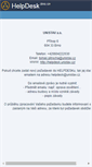 Mobile Screenshot of helpdesk.unistav.cz